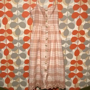 Francesca’s checkered dress